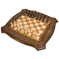 Шахматы + Нарды резные Роял 60 Ohanyan