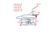 Баскетбольная мобильная стойка DFC STAND72G