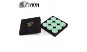 Мел Taom Chalk Snooker 2.0 Green 9шт.