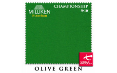 Сукно Milliken Strachan Snooker №10 Championship 191см Olive Green