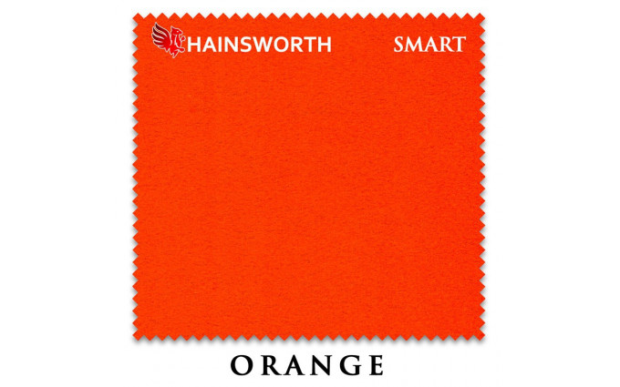 Сукно Hainsworth Smart Snooker 195см Orange