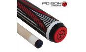 Кий Poison VX⁴ Striker White and Black GTX™ Grip 2PC Пул 19oz