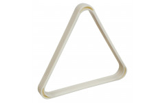 Треугольник Rus Pro пластик белый ø68мм