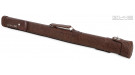 Тубус QK-S Musketeer 1x1 с отделением для удлинителя коричневый аллигатор