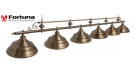 Светильник Fortuna Verona bronze antique  6 плафонов