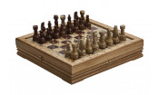 Шахматы средние каменные 34х34 см (2,75") RTG-5380