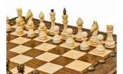Шахматы + нарды резные "Гамбит 1" 60, Simonyan