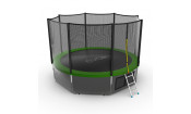 Батут EVO JUMP External 12ft (Green) + Lower net