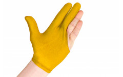 Перчатка бильярдная Feudor yellow женская
