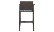 Кресло бильярдное (мягкое сиденье + мягкая спинка, цвет коричневый)