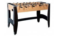 Игровой стол - футбол "Hit" (122x63.5x78.7 см, светло-коричневый)