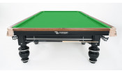 Бильярдный стол для игры в снукер "Rasson Strong II" 12 ф (серый, плита 45 мм в комплекте) с системой подогрева плит