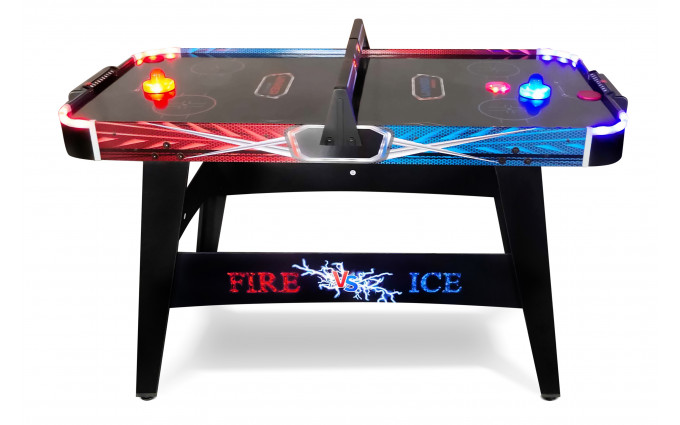 Игровой стол - аэрохоккей "Fire & Ice" 4ф D