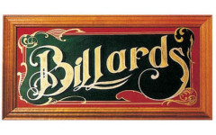 Зеркало-постер "Billiard"